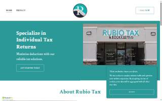Rubio Tax LLC website