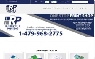 Russellville Printing Company website