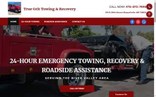 True Grit Towing And Recovery website