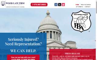 Wood Law Firm, P.A. website