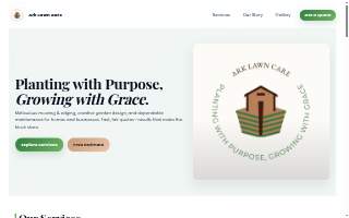 Ark Lawn Care, LLC website