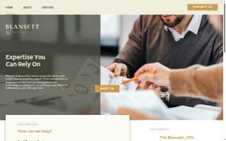 Blansett & Associates website