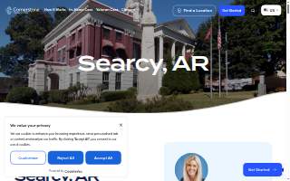 Cornerstone Caregiving of Searcy website