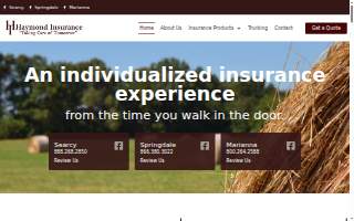 Haymond Insurance website
