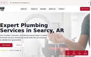 Red River Plumbing & Mechanical LLC website