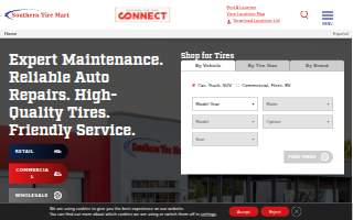 Southern Tire Mart website