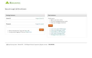 Regions Mortgage of Jacksonville website