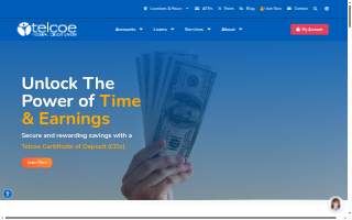 Telcoe Federal Credit Union of Sherwood website
