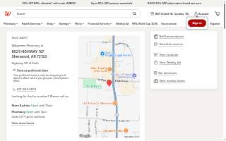 Walgreens website