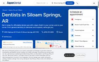 Aspen Dental - Siloam Springs website