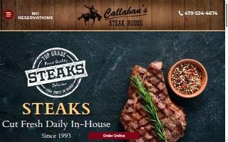 Callahan's Steak House website