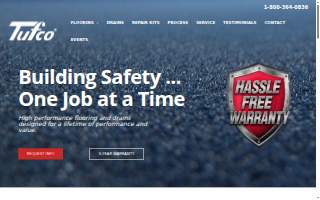 Tufco Flooring website