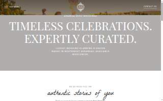 Amanda Reed Weddings website