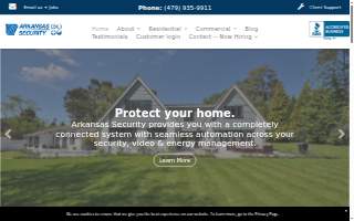 Arkansas Security website