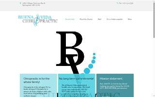 Buena Vida Chiropractic website