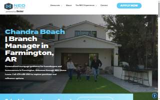 Chandra Beach (NEO Home Loans) website