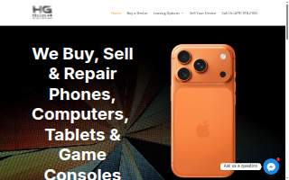 HG Cellular website
