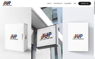 JUST-US Printers website