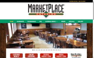 MarketPlace Catering website