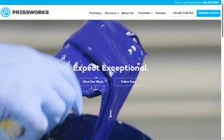 Pressworks Inc website