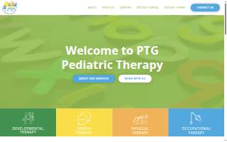 PTG Therapy website