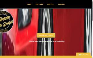 Steeze Auto Detail website