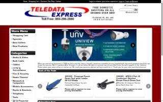 Teledata Express website