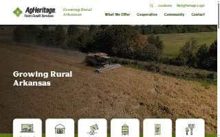 AgHeritage Farm Credit Services website