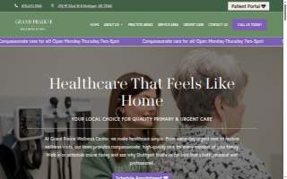 Grand Prairie Wellness Clinic website