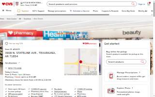 CVS Pharmacy website