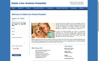 Stateline Animal Hospital website