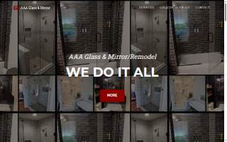 AAA Glass and Mirror website