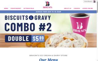 Braum's Ice Cream & Dairy Store of Liberal website