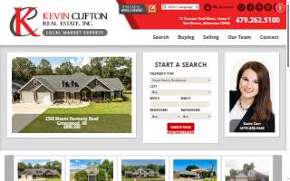 Kevin Clifton Real Estate Inc website