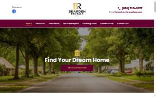 Bearden Rentals, LLC website