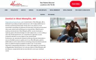 Higginbotham Family Dental website