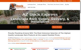 AZ Rock Express website