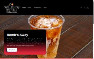 Bomb Bru website