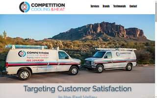 Competition Cooling and Heat website