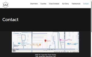 Cove Jiu Jitsu website