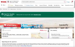 CVS Pharmacy website