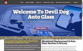 Devil Dog Auto Glass LLC website