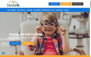 Gold Canyon Eye Center of Apache Junction website