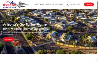 Ryse Construction website