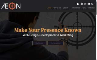 Aeon Internet Marketing website