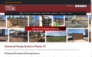 Associated Fence website