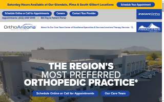 OrthoArizona – Avondale website