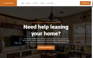 SunSeeker Rentals & Property Management of Avondale website