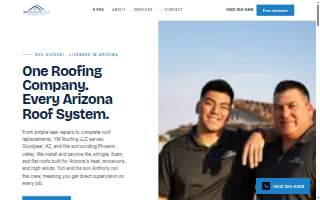 YM Roofing LLC of Avondale website