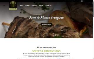 Catering with Fresh website